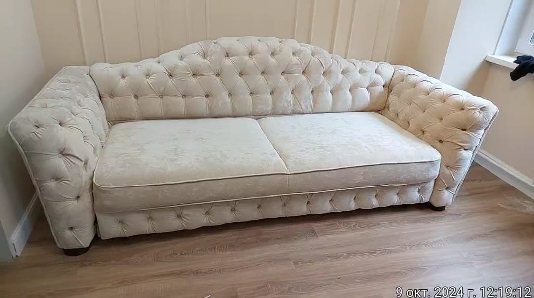 Обивка дивана. Динамо