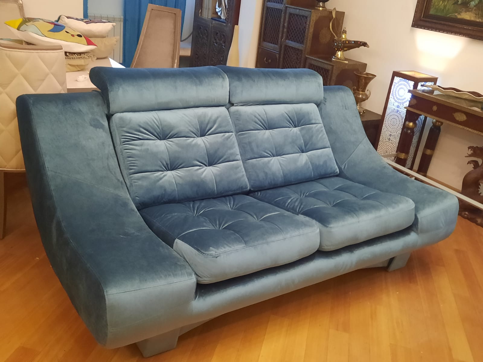 Обивка дивана на дому. Динамо