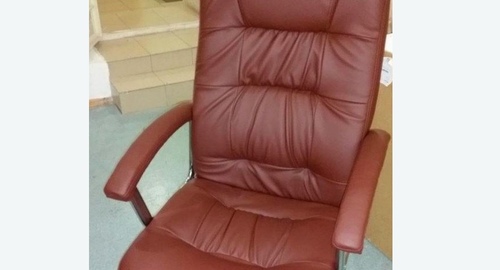 Обтяжка офисного кресла. Динамо